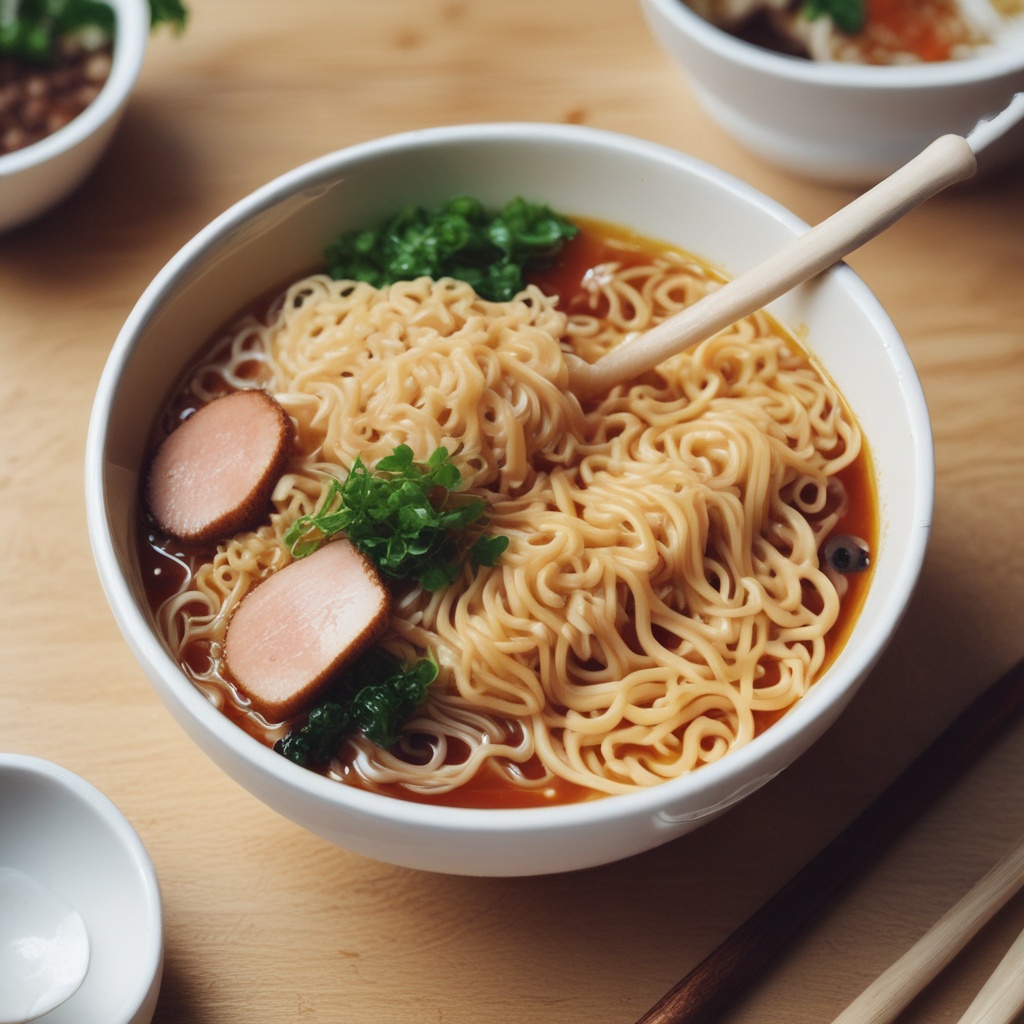 A bowl of ramen