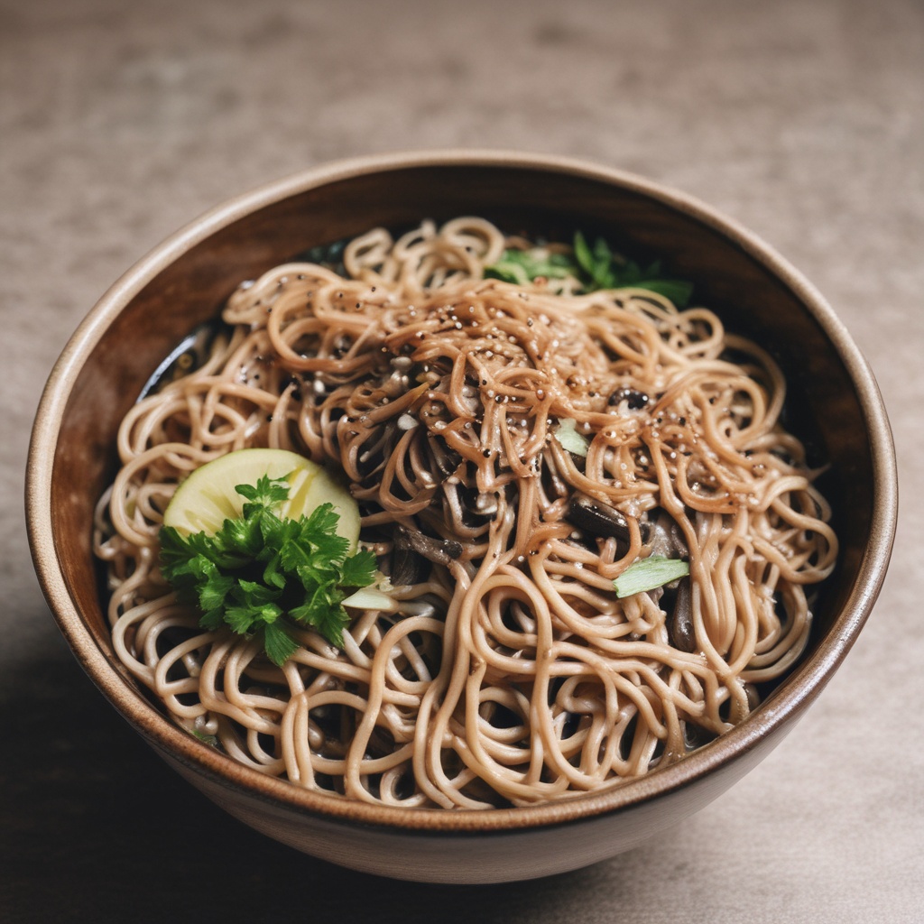 A bowl of soba